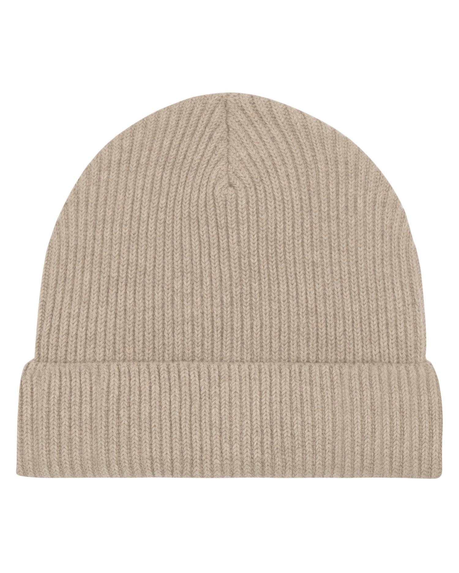 Fisherman Beanie - Heather Sand - Vorderseite 