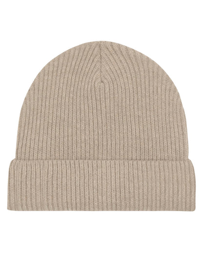 Fisherman Beanie - Heather Sand - Vorderseite 