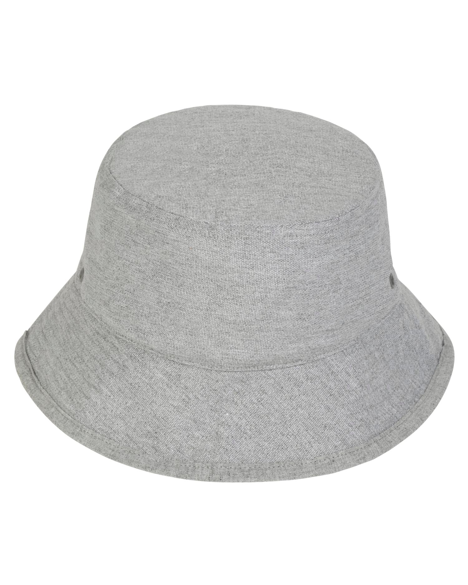 Bucket Hat - Heather Grey - Vorderseite 