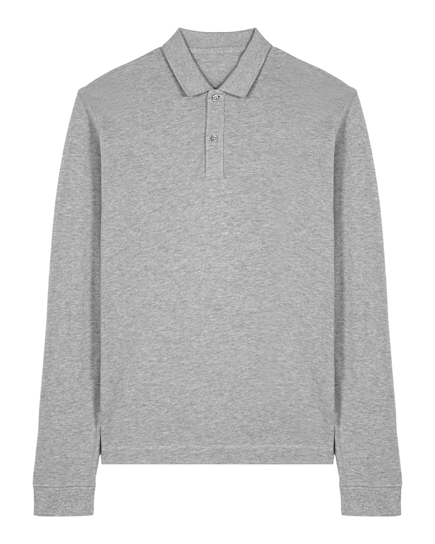 Prepster 2.0 Long Sleeve - Heather Grey - Vorderseite 