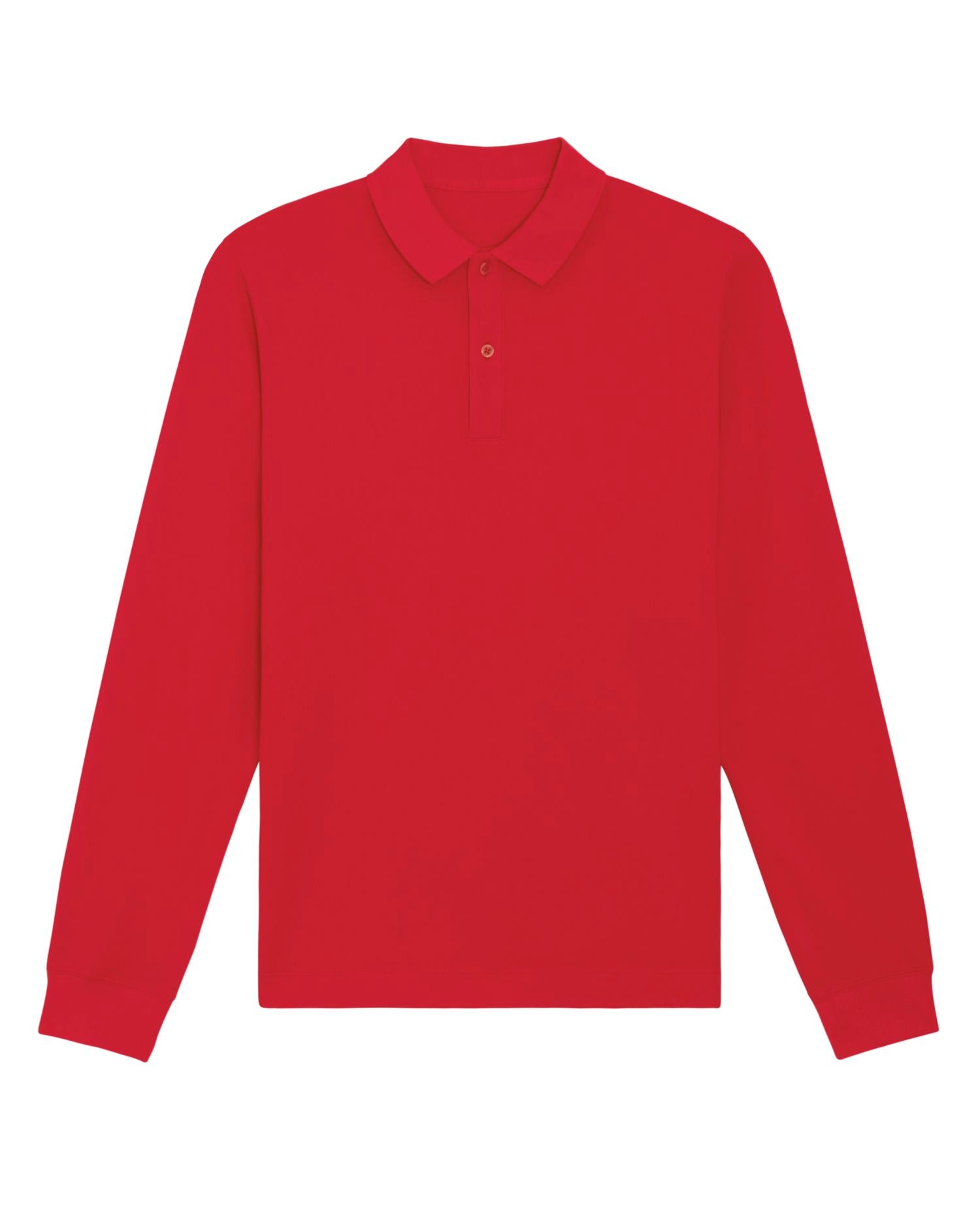 Prepster Long Sleeve - Red - Vorderseite 