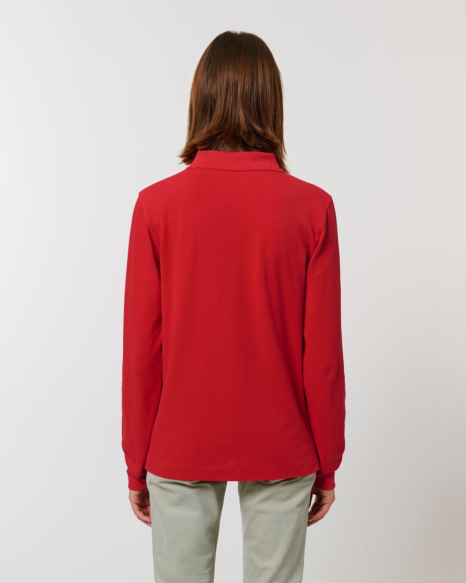 Prepster Long Sleeve - Red - Rückseite 