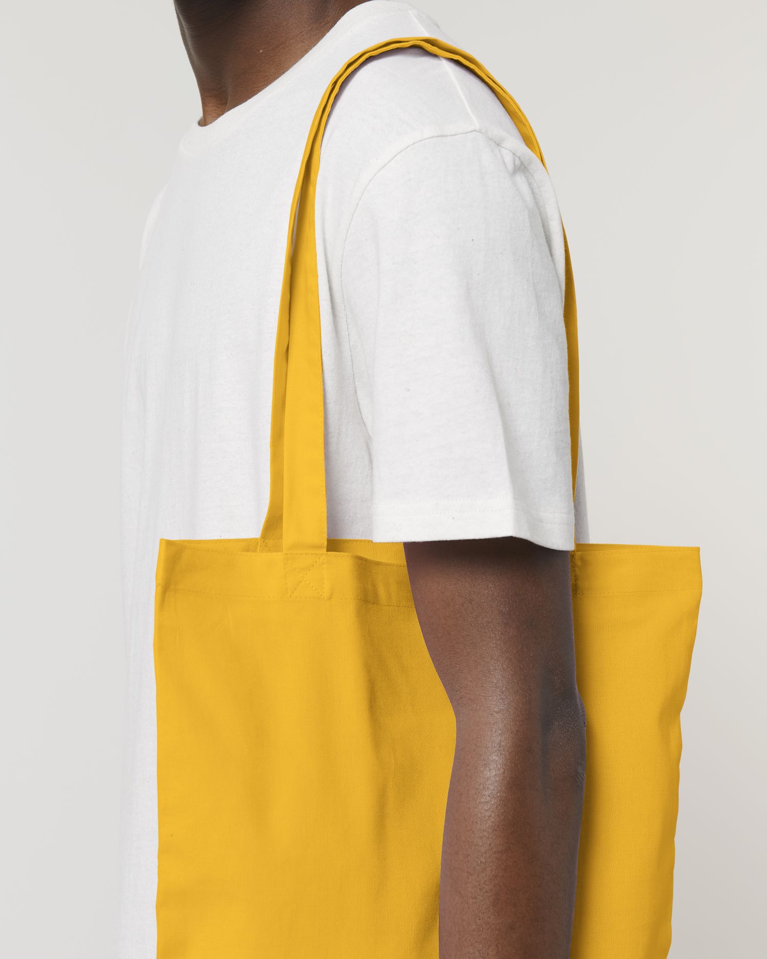 Light Tote Bag - Spectra Yellow - Vorderseite Detail