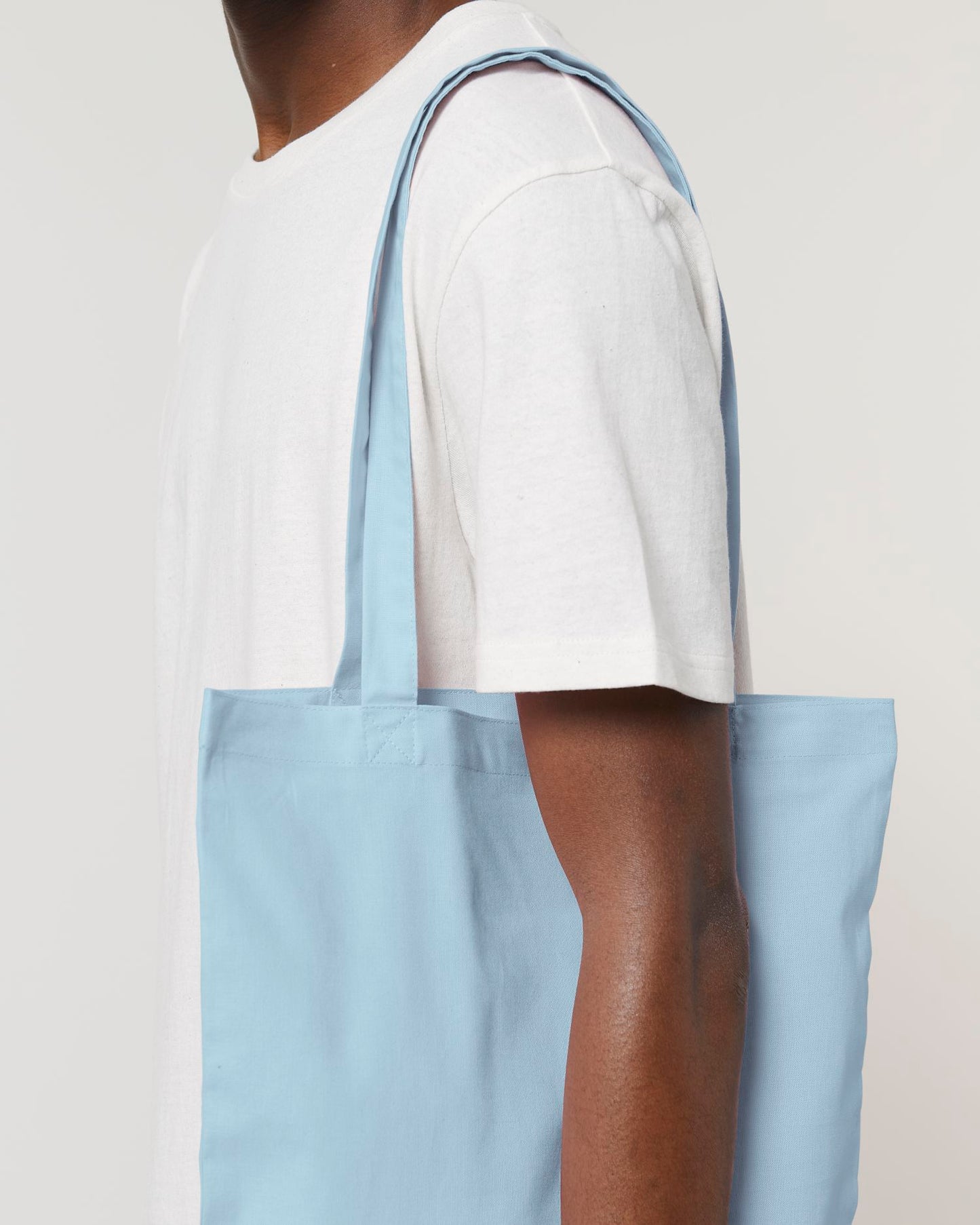 Light Tote Bag - Sky blue - Vorderseite Detail