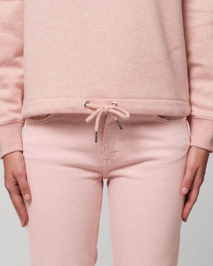 Stella Bower - Cream Heather Pink - Vorderseite Detail