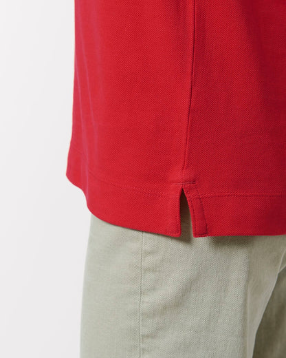 Prepster Long Sleeve - Red - Vorderseite Detail