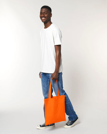 Light Tote Bag - Bright Orange - Vorderseite 