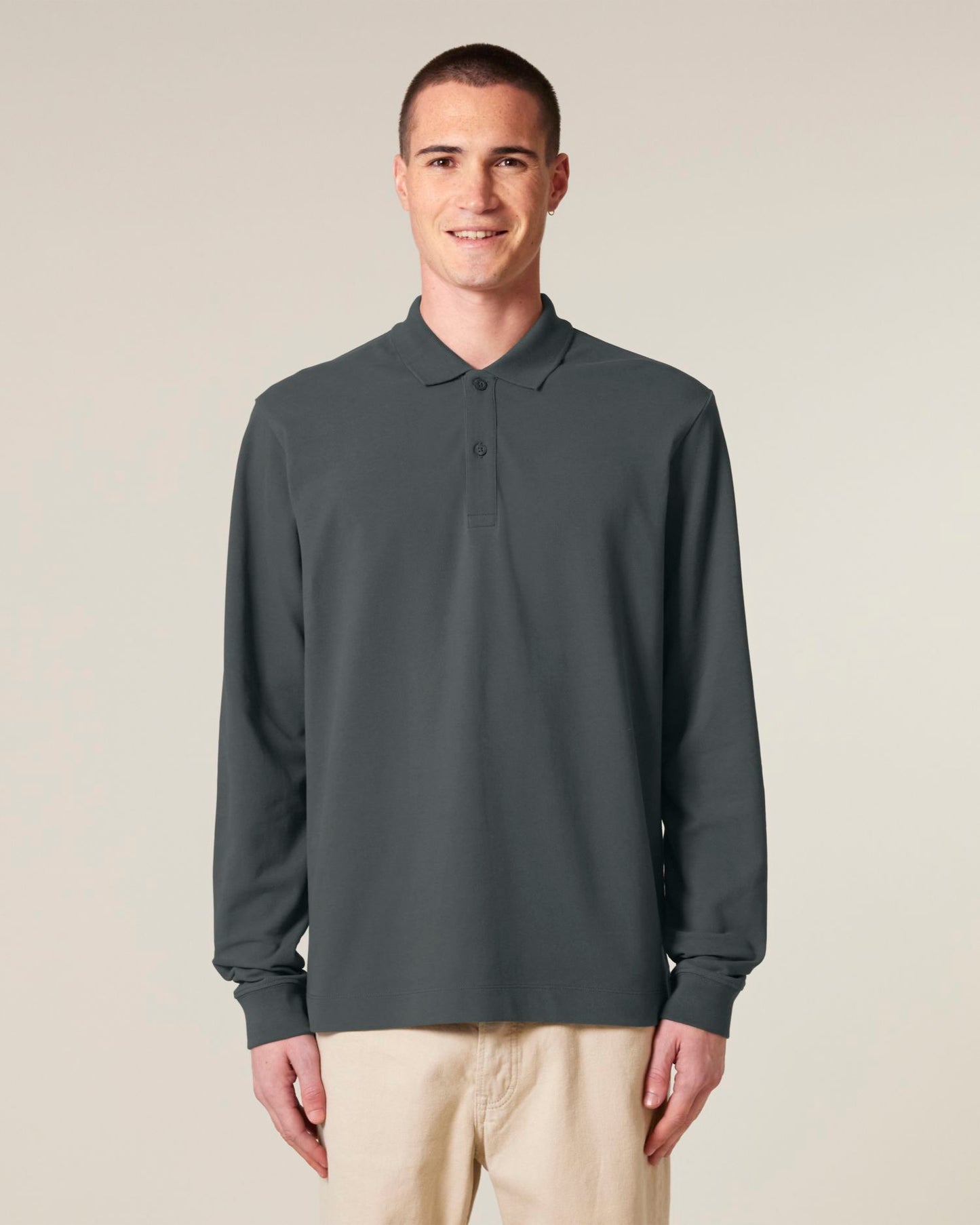 Prepster 2.0 Long Sleeve - Anthracite - Vorderseite 