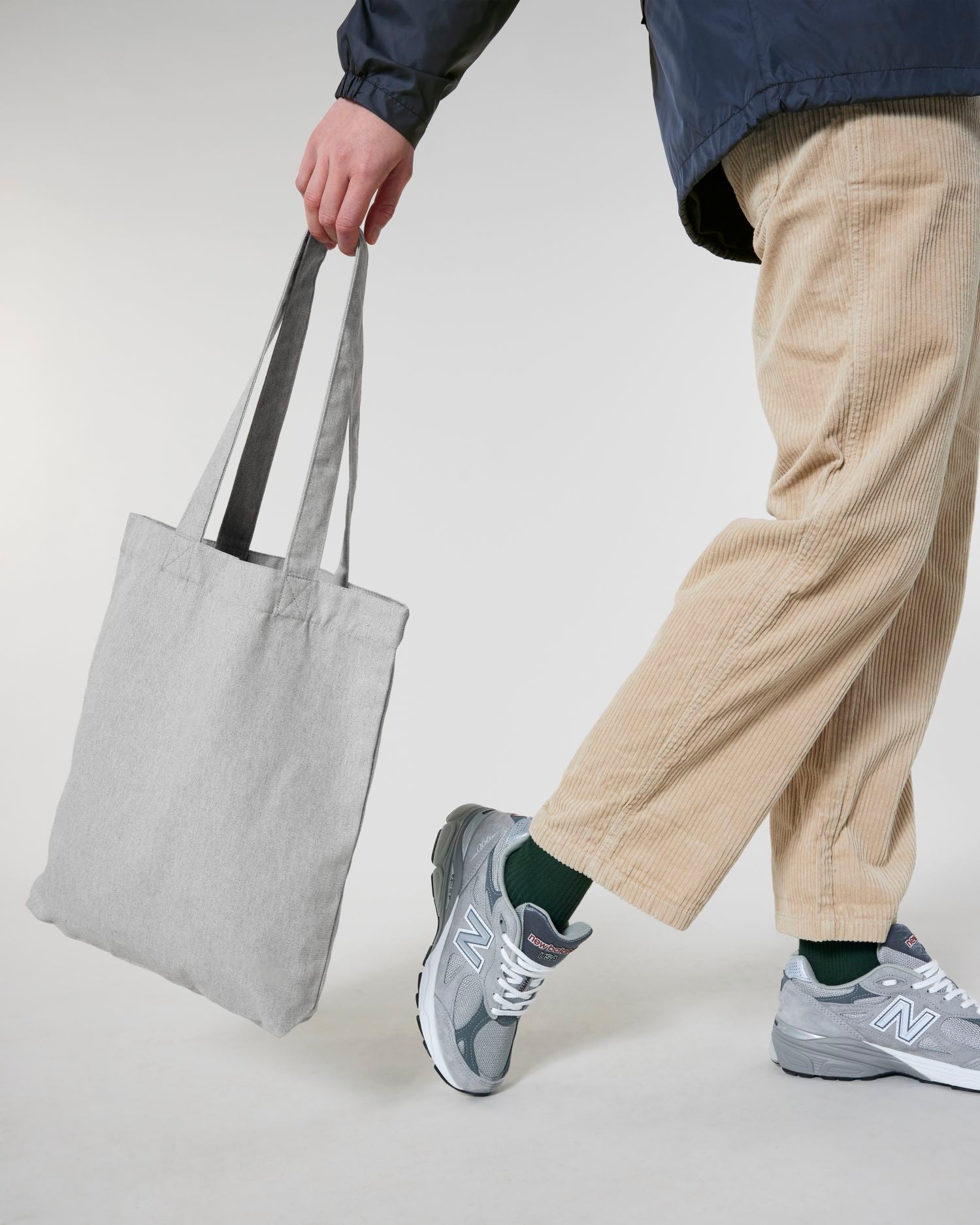 Tote Bag - Heather Grey - Vorderseite 