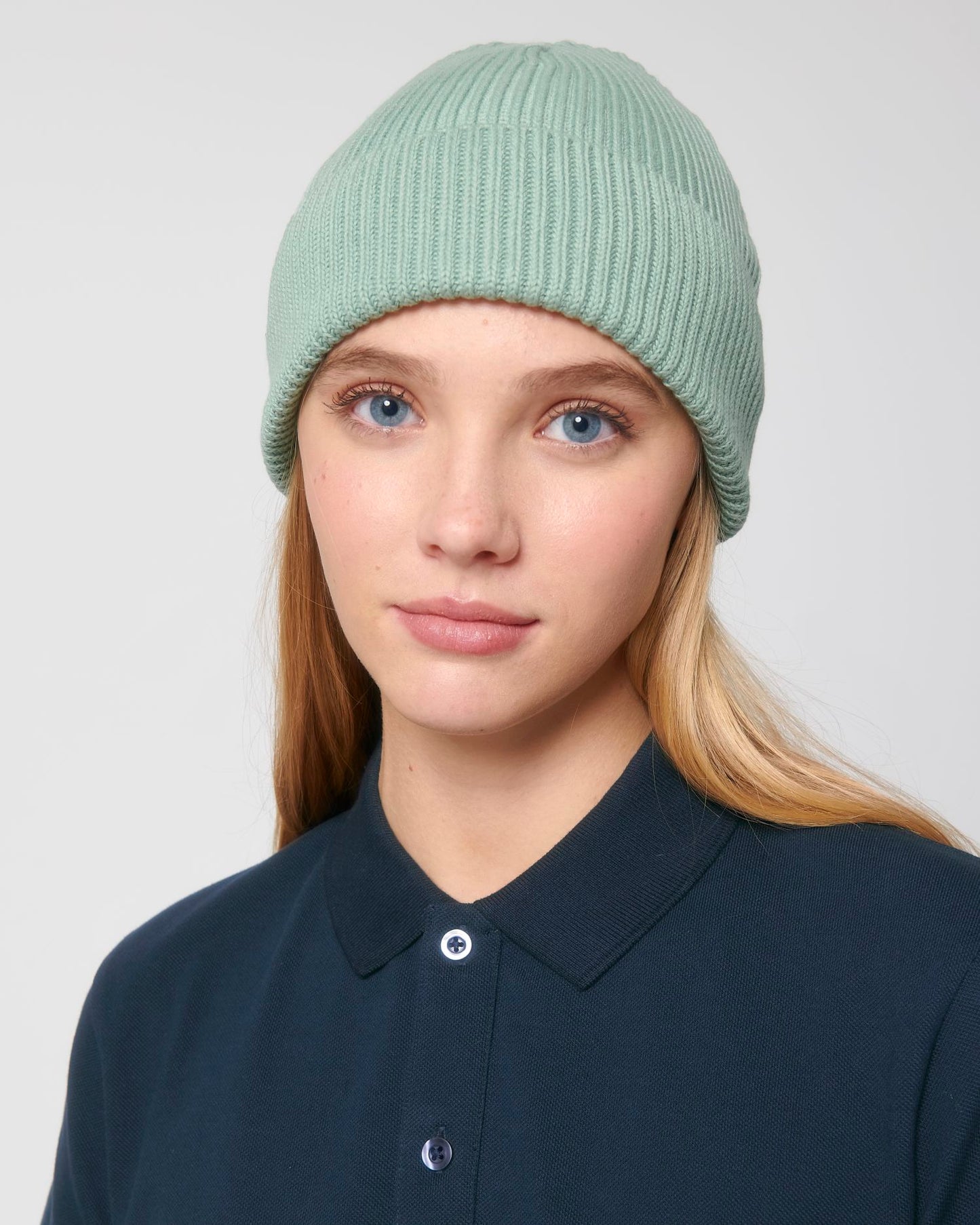 Fisherman Beanie - Aloe - Vorderseite 