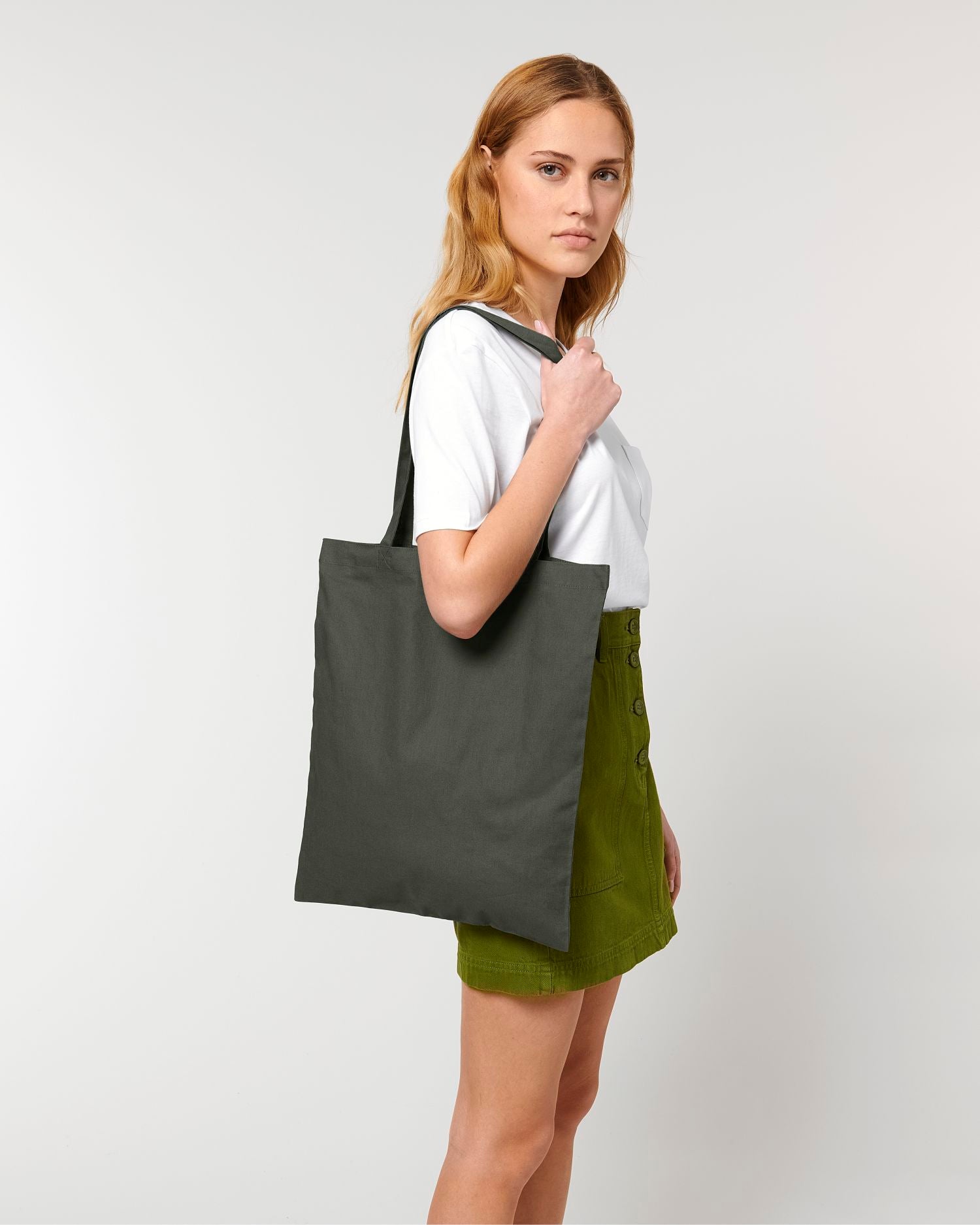 Light Tote Bag - Khaki - Vorderseite 