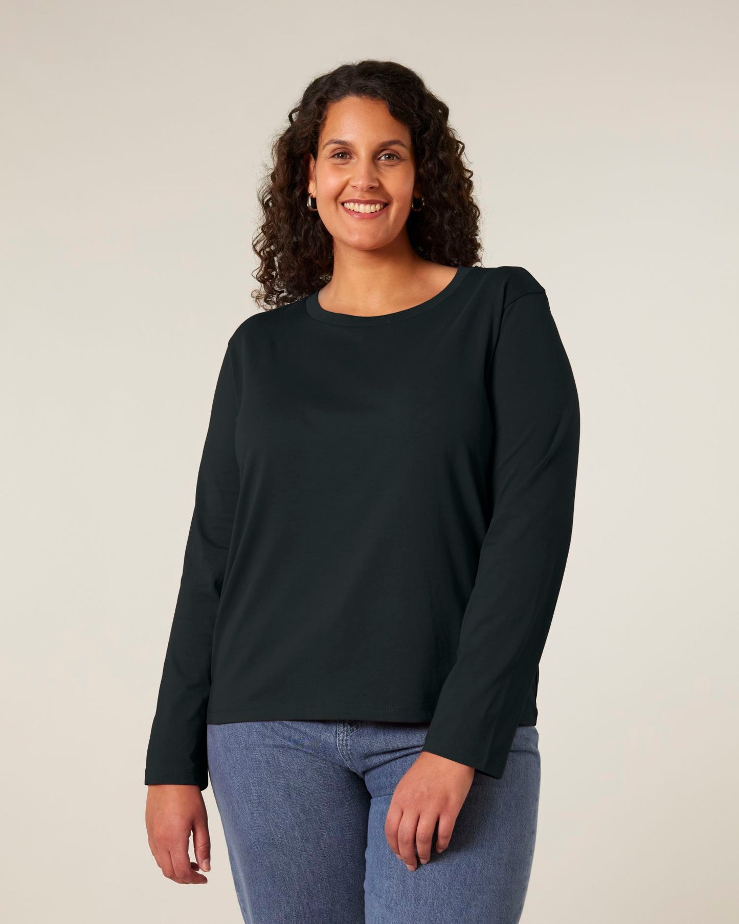 Stella Muser Long Sleeve - Black - Vorderseite 