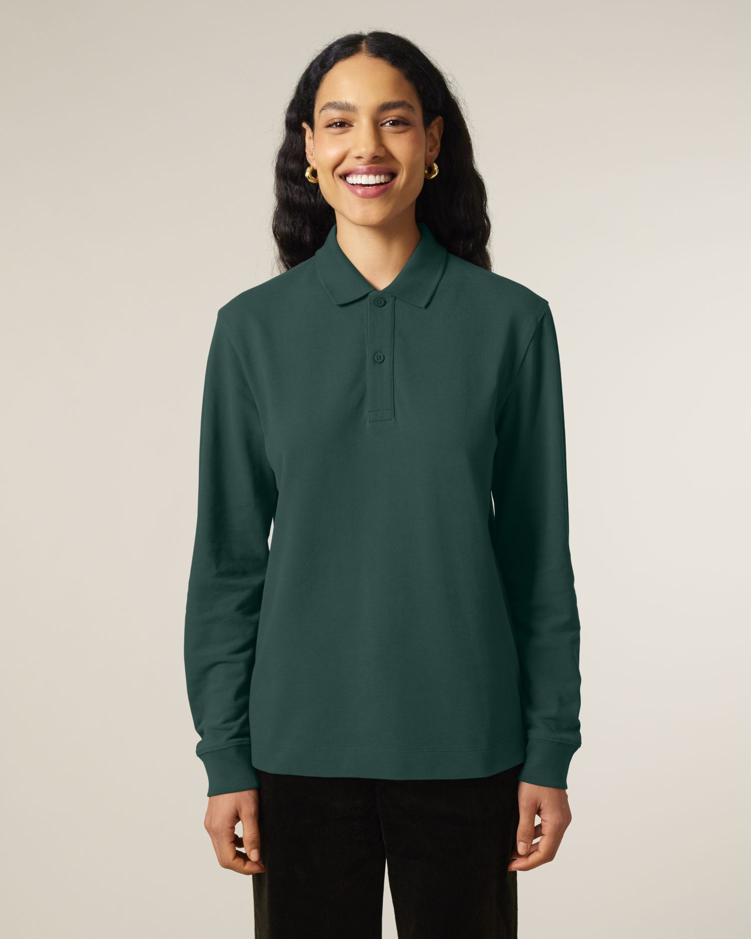 Prepster 2.0 Long Sleeve - Glazed Green - Vorderseite 