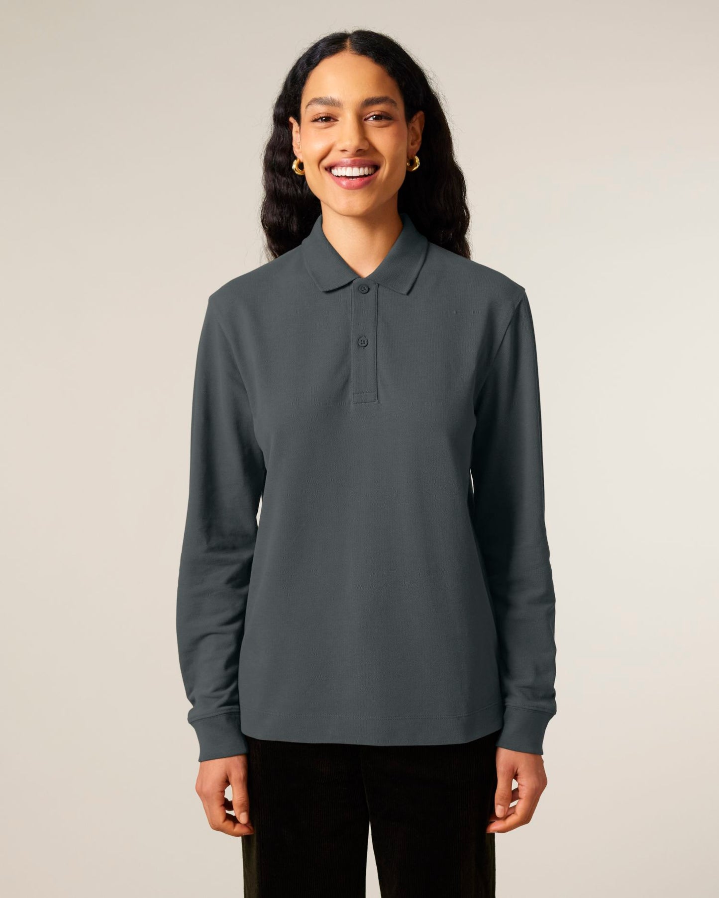 Prepster 2.0 Long Sleeve - Anthracite - Vorderseite 